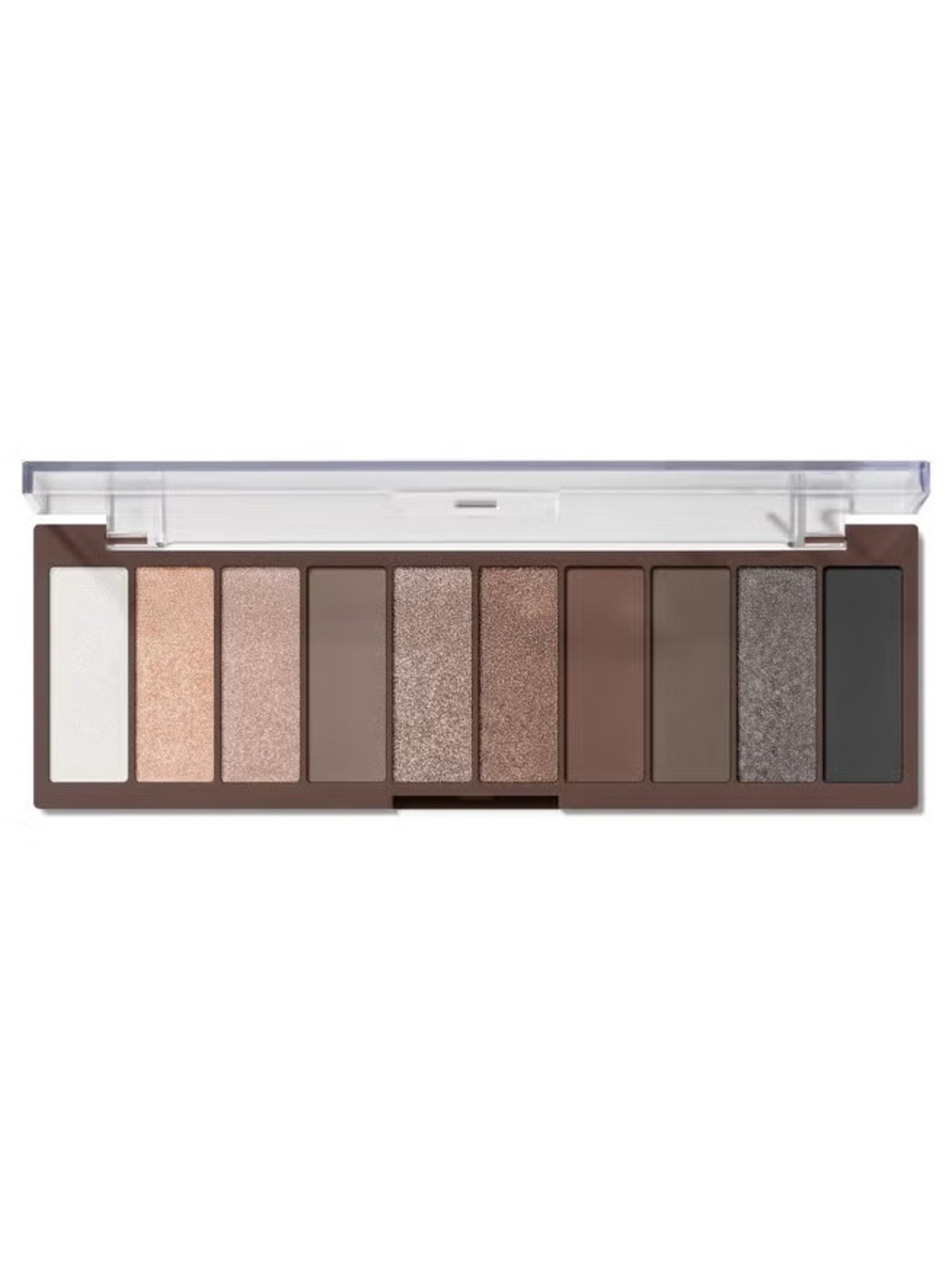 e.l.f. Perfect 10 Eyeshadow Palette - Everyday Smoky, NEW